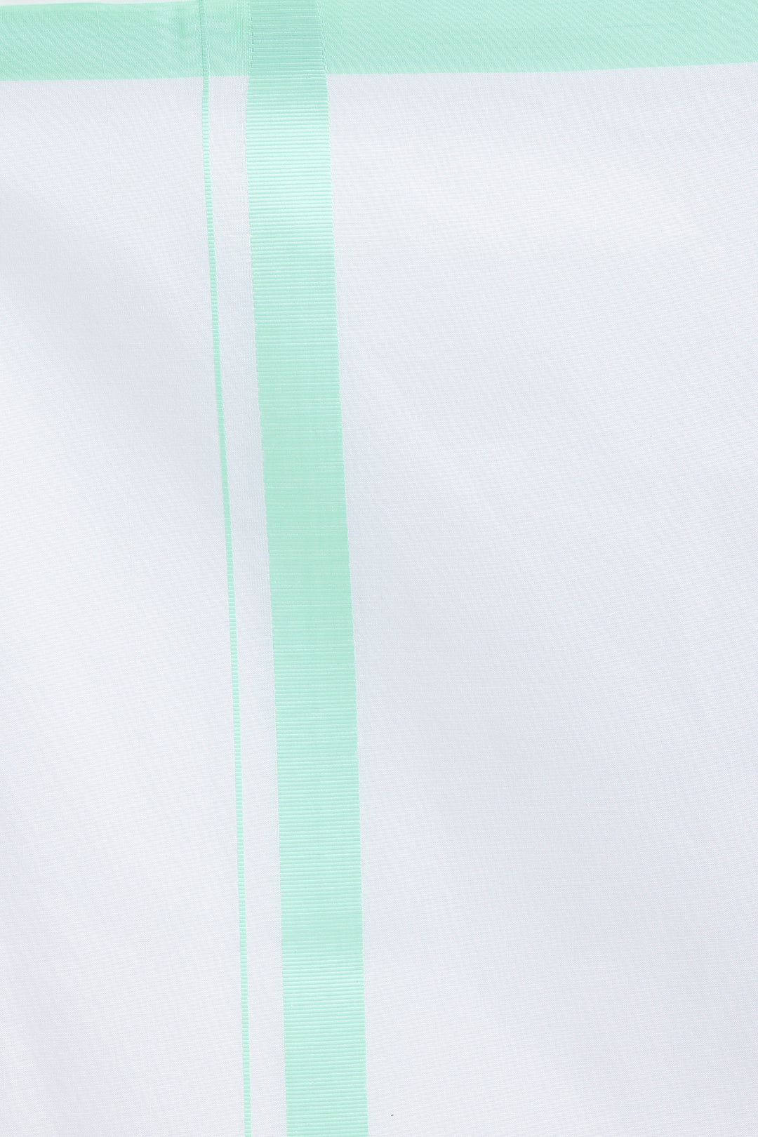 Men wearing bright green Pixel shirt with double design white dhoti