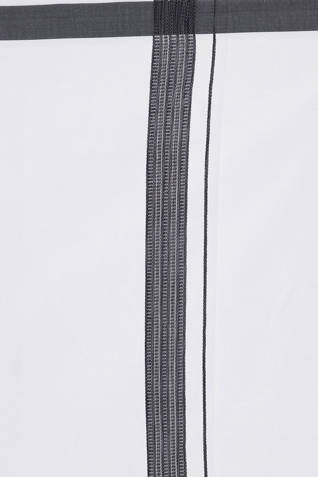 Pixel - Ash Gray Matching Shirt and Double Design Single Layered Fancy Border Dhoti Set For Men | Uathayam