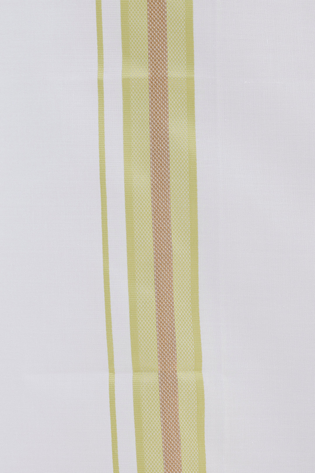 Pixel - Leaf Green Matching Shirt and Double Design Single Layered Fancy Border Dhoti Set For Men | Uathayam