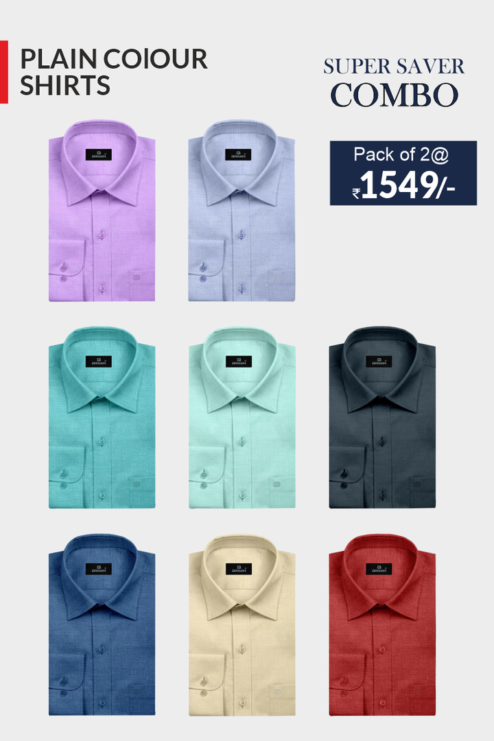 Pick any 2 - Super Soft Formal Shirt for Men | Ariser