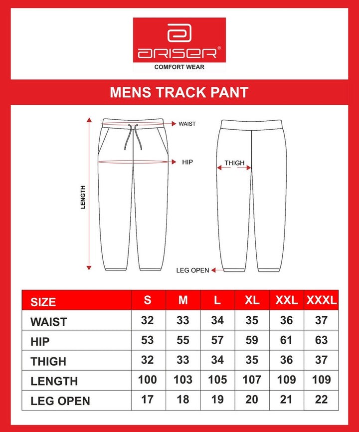 Track Pants - Jogging Bottoms For Mens Combo Pack Of 2 | Ariser