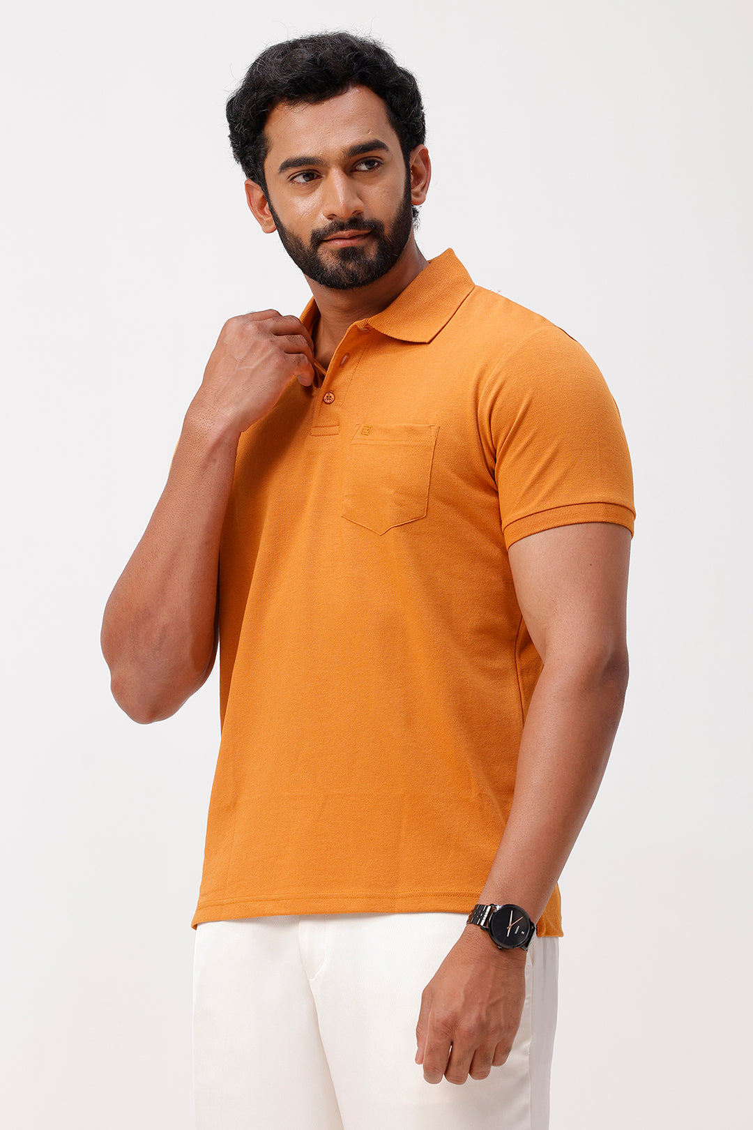 short sleeve polo t-shirt men