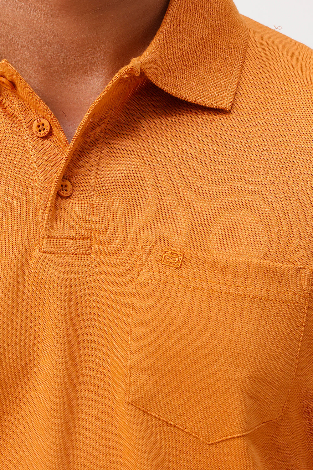 mustard polo t-shirt