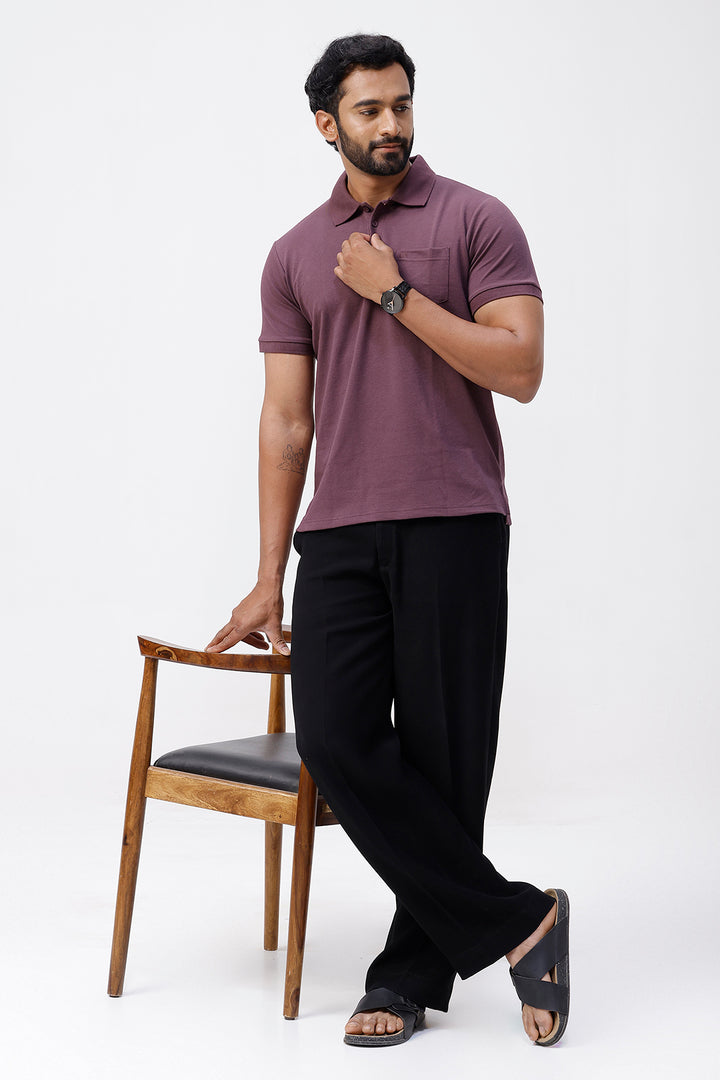 short sleeve cotton rich polo shirt