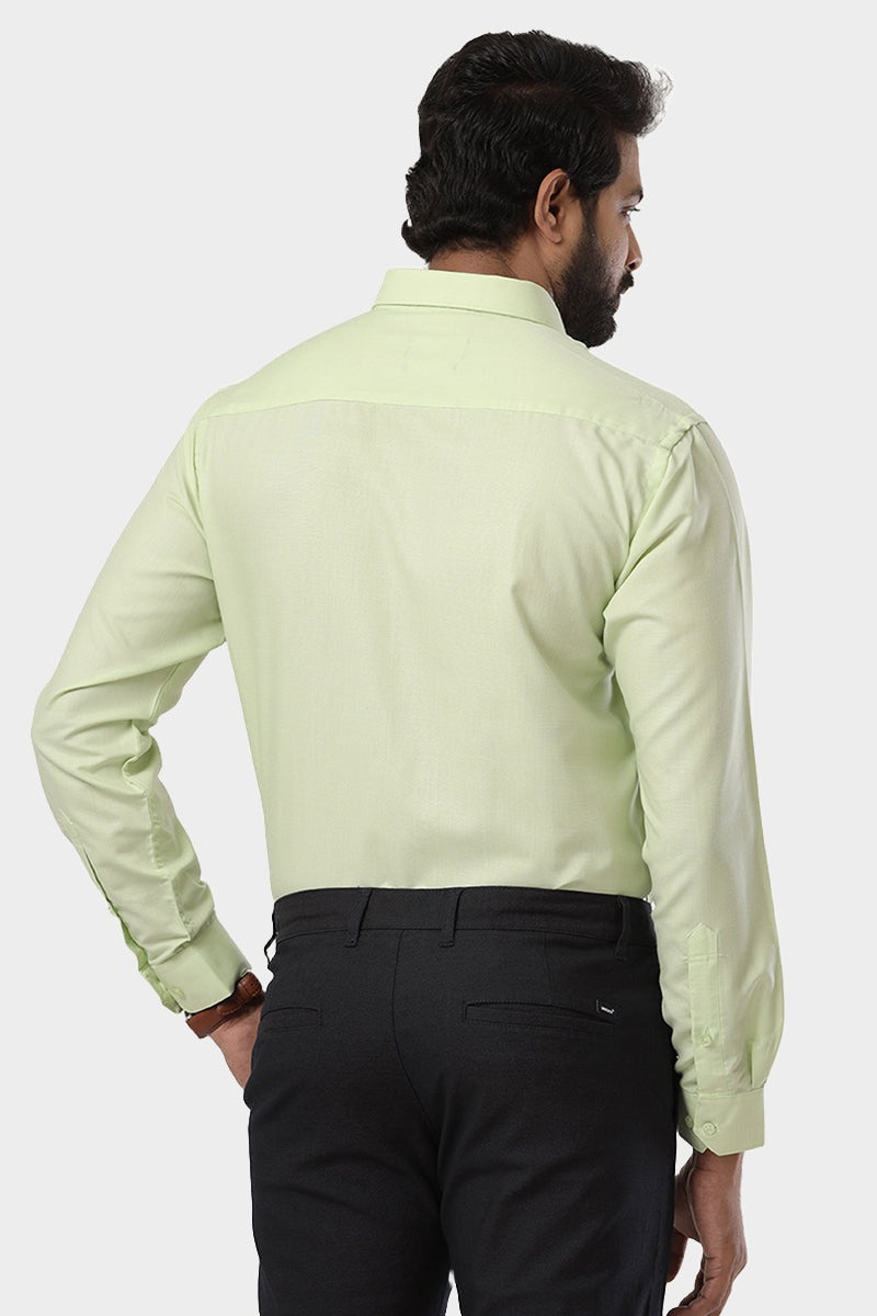 Super Soft - Pale Green Formal Shirts for Men | Ariser Uathayam Super Soft - Pale Green Formal Shirts for Men | Ariser Uathayam