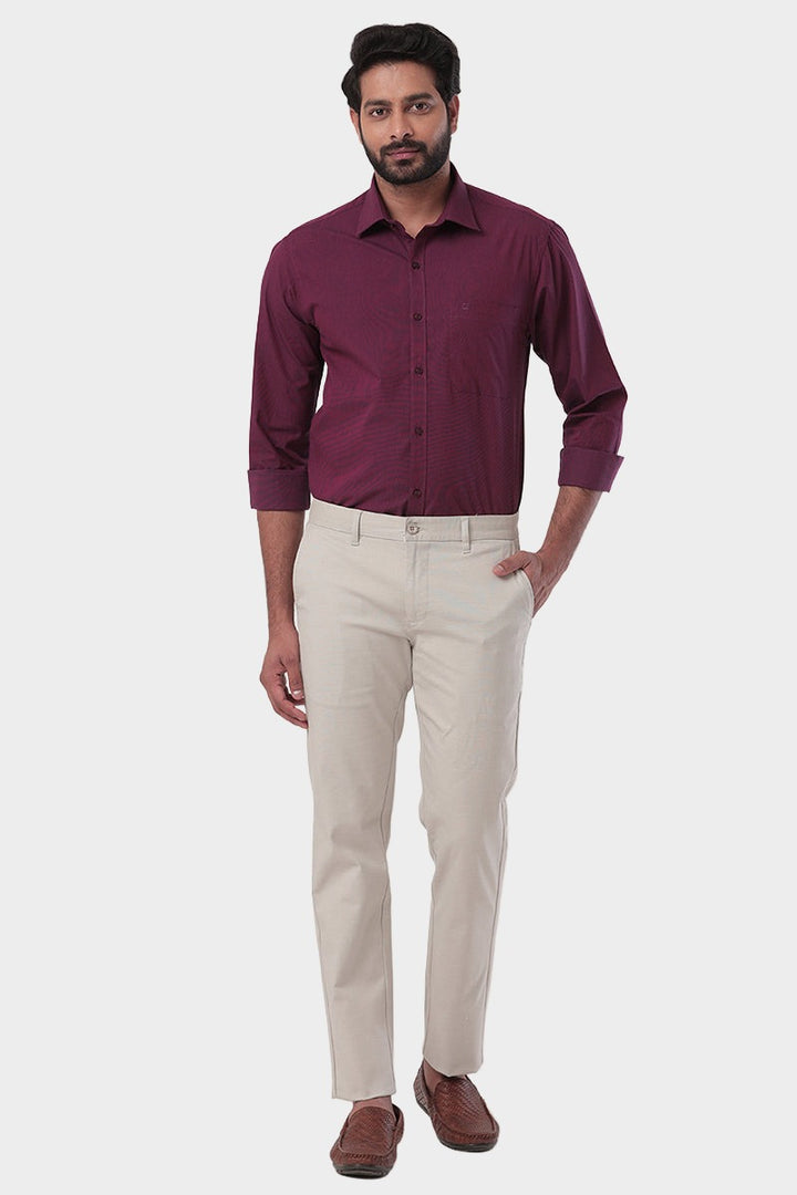 Fila - Purple Formal Shirts For Men | Ariser