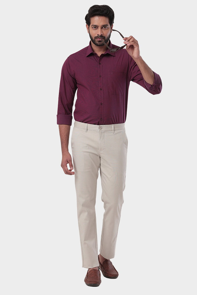 Fila - Purple Formal Shirts For Men | Ariser