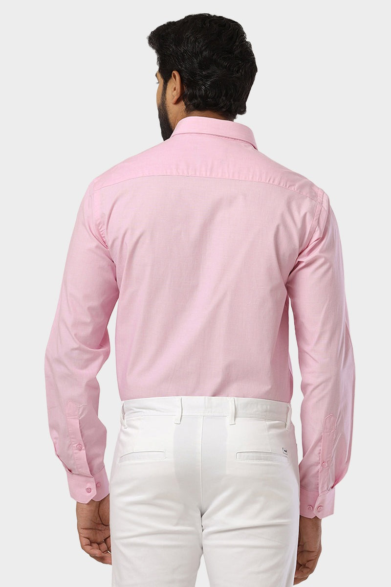 Fila - Soft Pink Formal Shirts For Men | Ariser