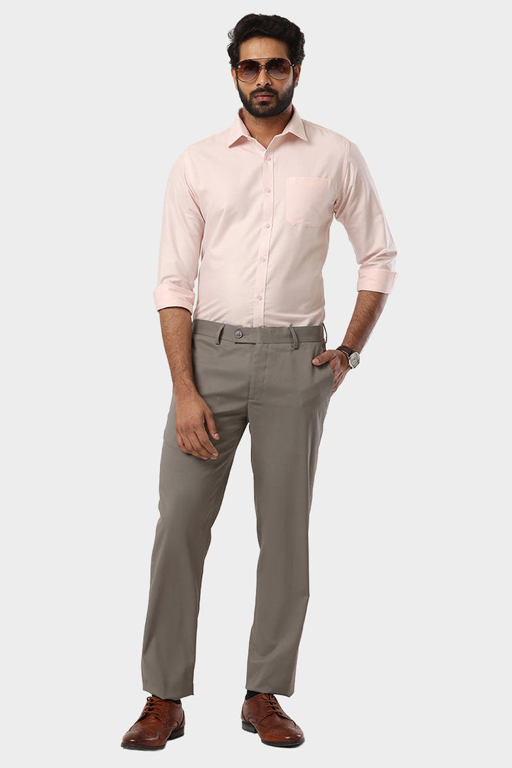 Super Soft -  Lemonade Pink Formal Shirts for Men | Ariser