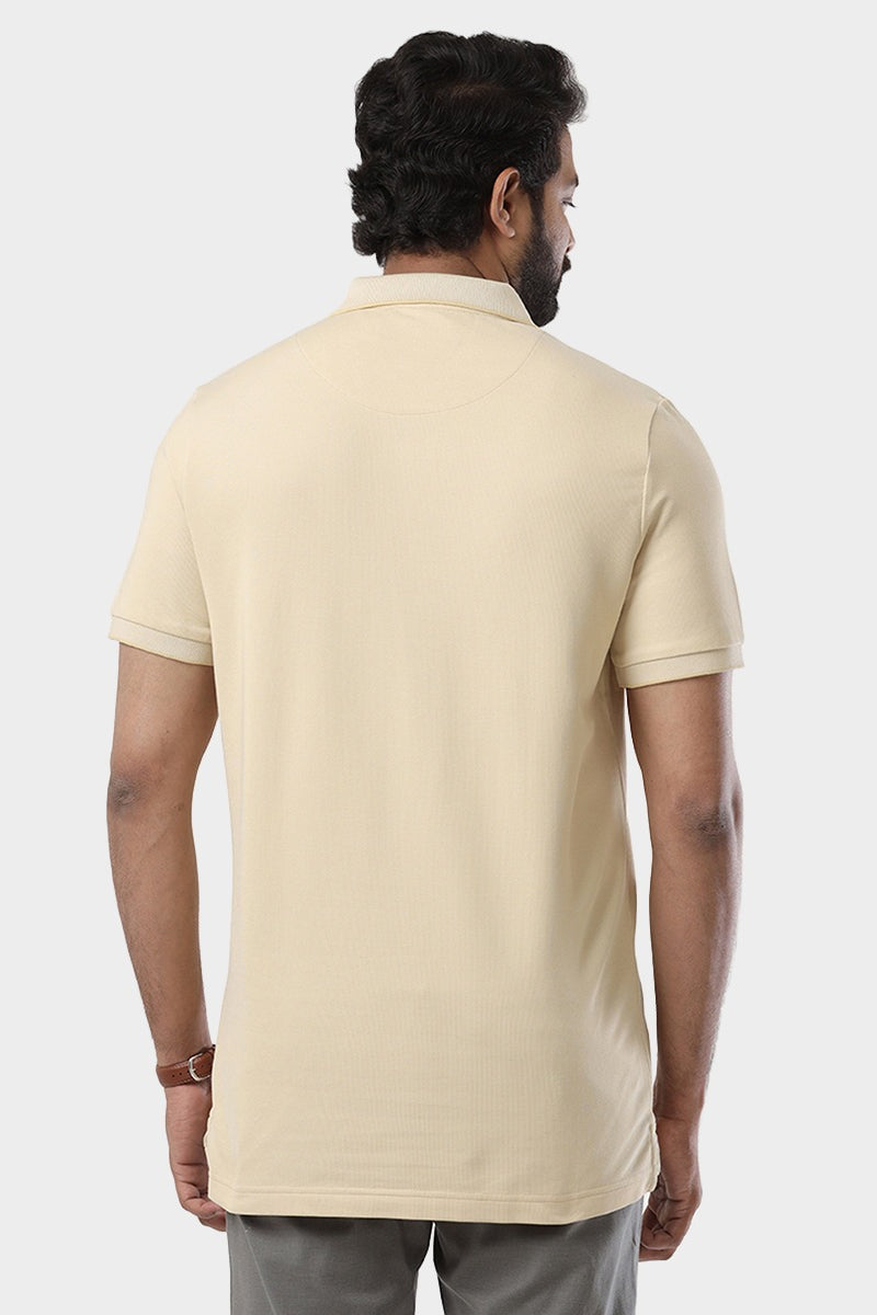 Golf Polo  -  Coral Peach T-Shirts For Men | Ariser