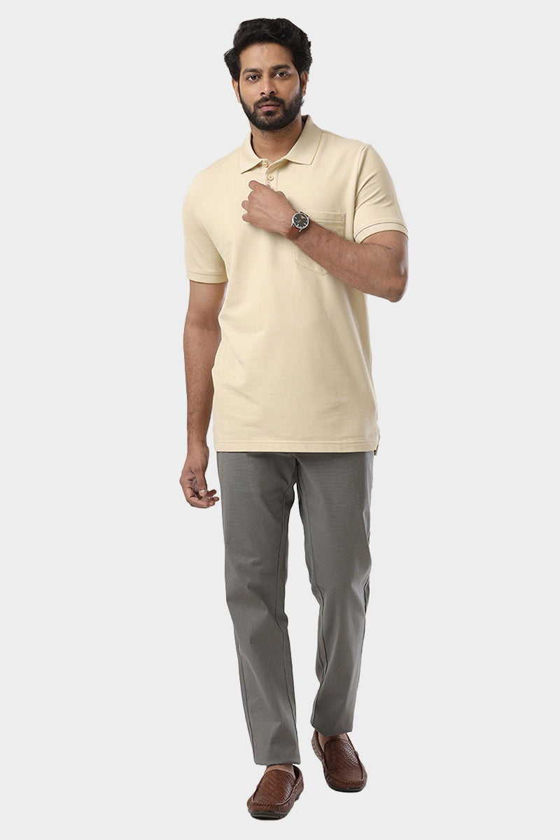 Golf Polo  -  Coral Peach T-Shirts For Men | Ariser