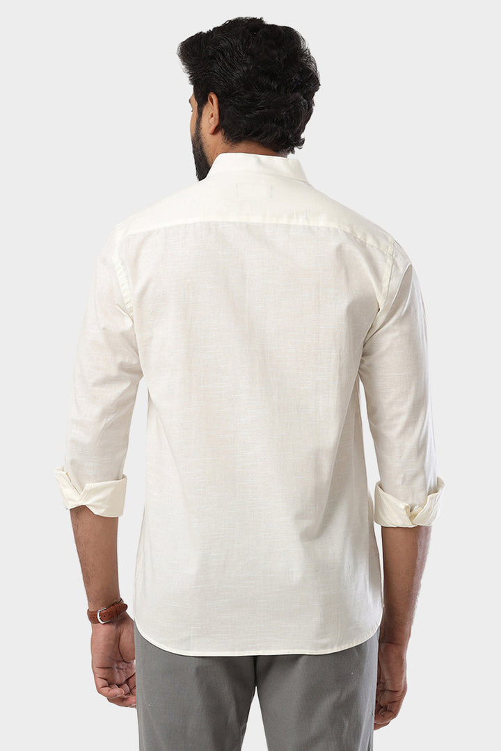 Neo - Off White Formal Shirt For Men | Ariser