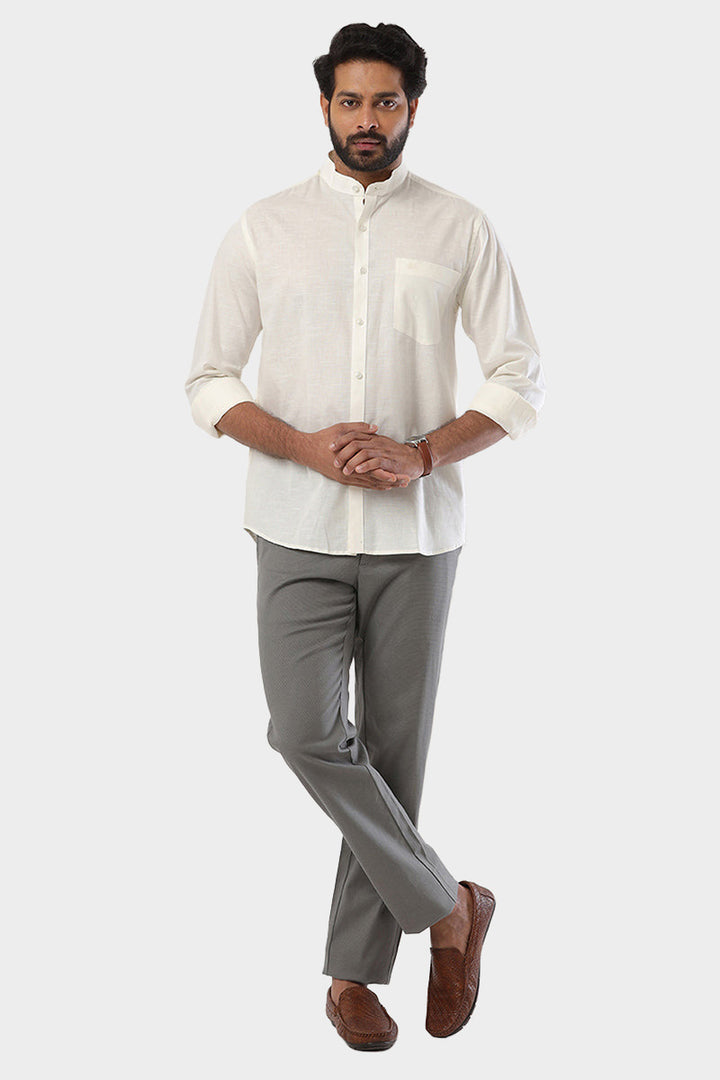 Neo - Off White Formal Shirt For Men | Ariser