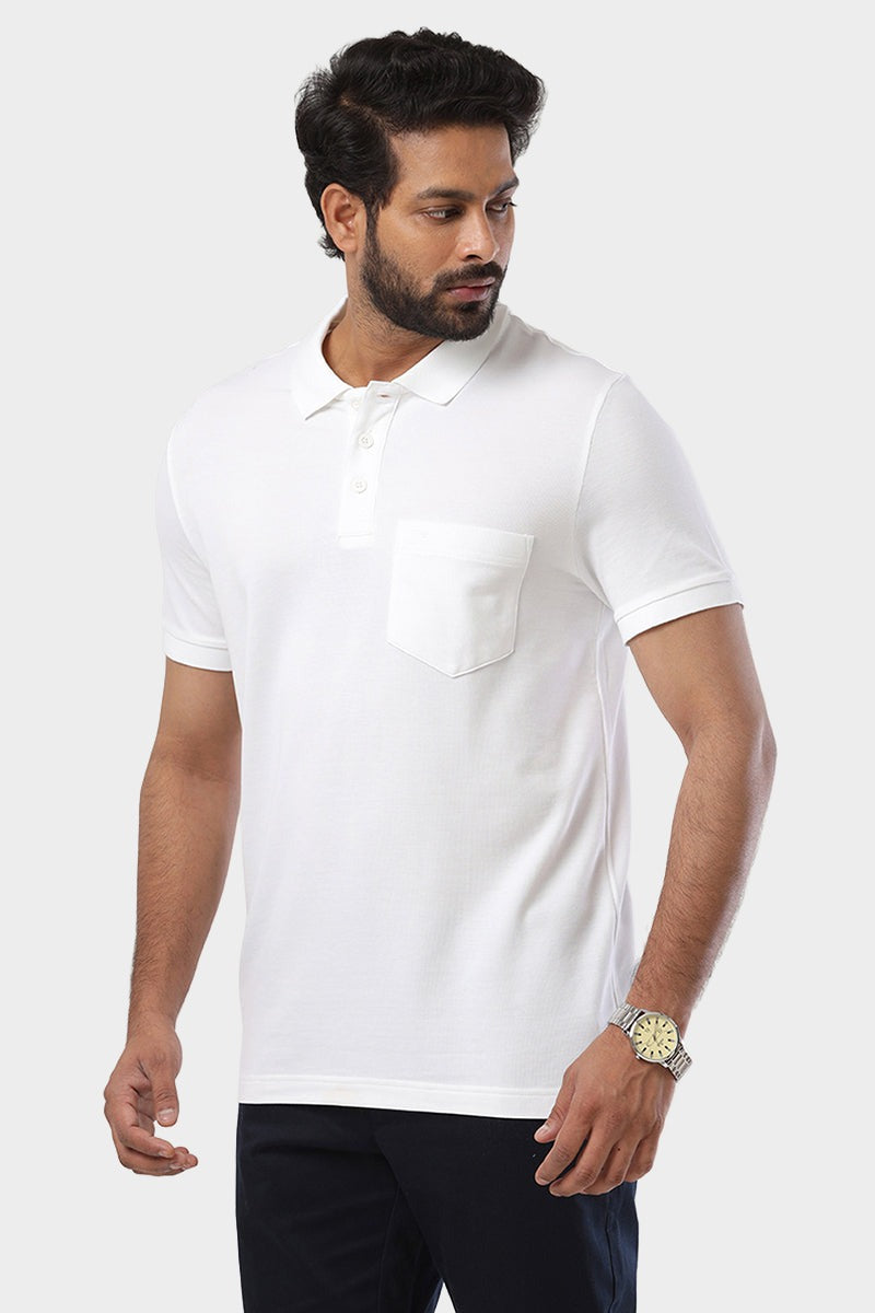 Golf Polo - White T-Shirts For Men | Ariser