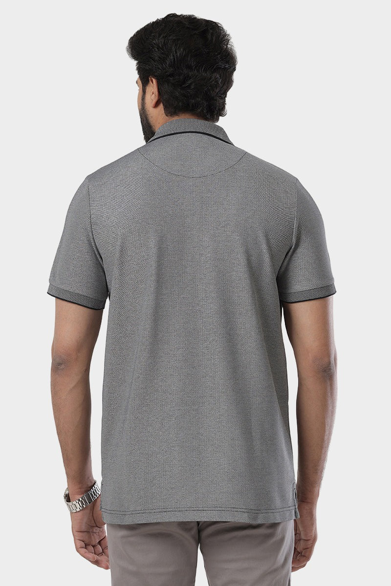 Golf Polo  - Black Grey T-Shirts For Men | Ariser