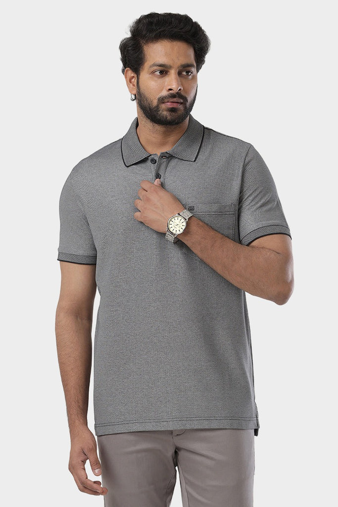 Golf Polo - Black Grey T-Shirts For Men | Ariser – Uathayam