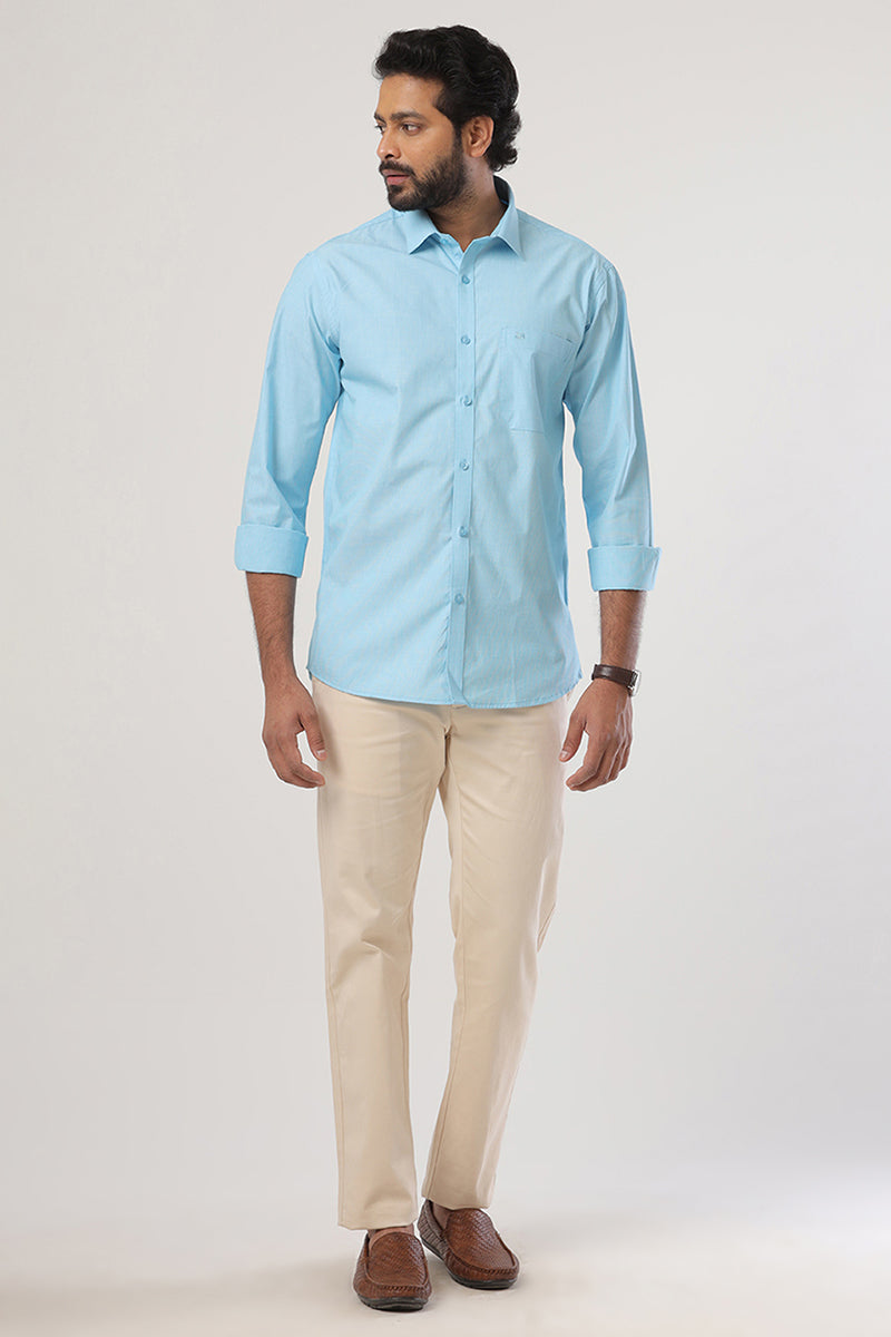 Light Blue Formal Pant Matching Shirt Fila Sky Blue Formal Shirts