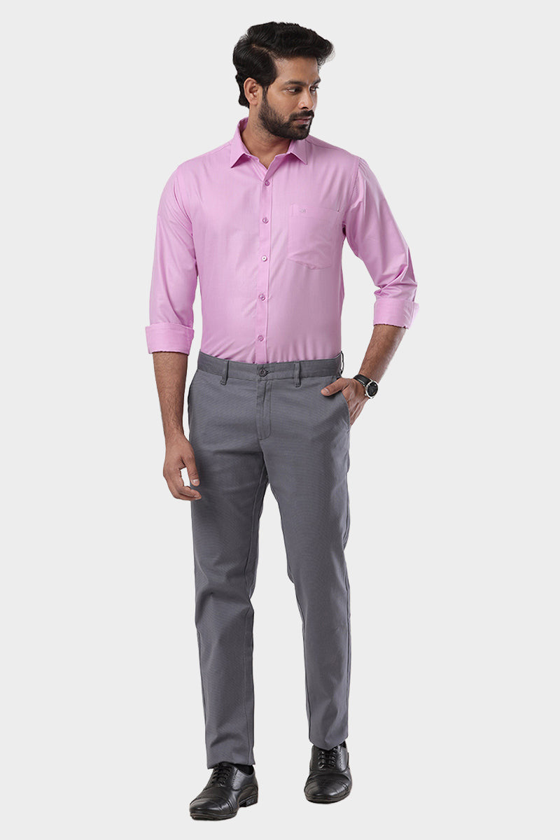 Super Soft -Taffy Pink Formal Shirts for Men | Ariser