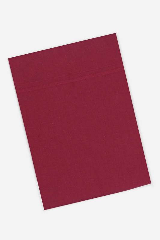 Vasan - Maroon Devotional Single Dhoti For Men | Uathayam