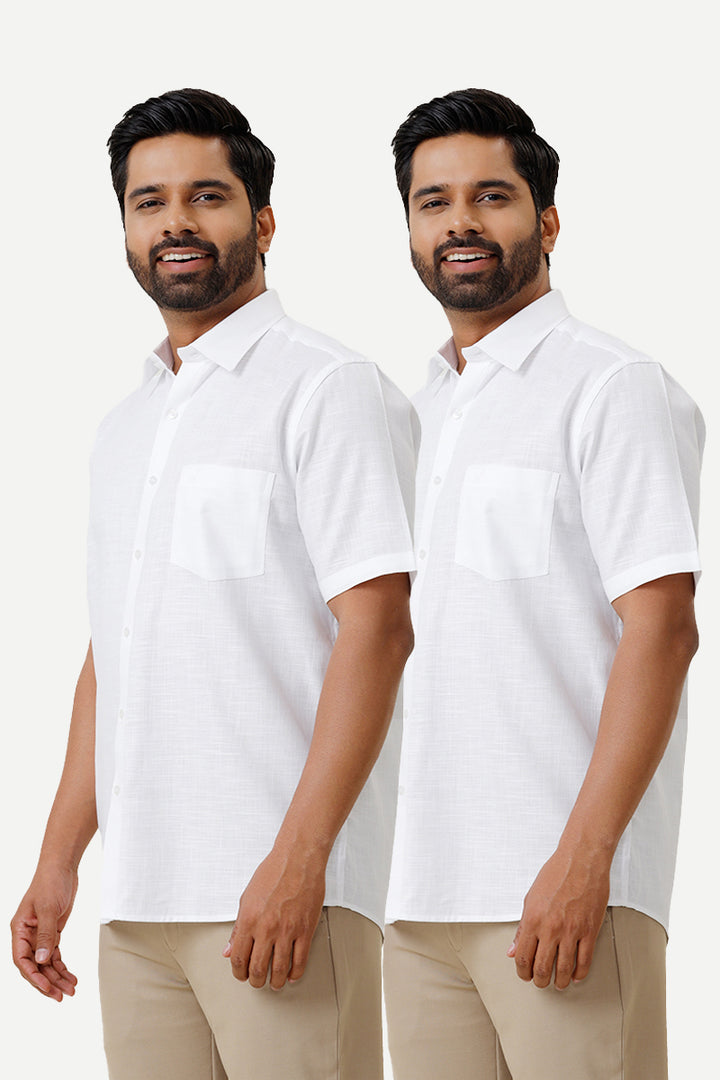 White shirt for men