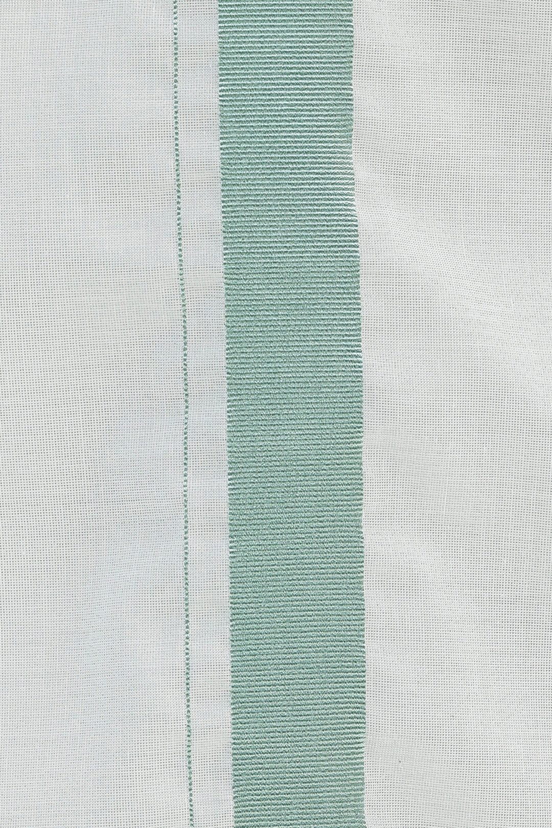 Mint Shirt with Jari Single Dhoti Tissue Set for Men