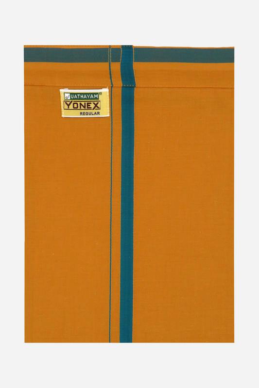 Anchor - Adjustable Kavi Pocket Dhoti With Assorted Border Colors For Men | Uathayam