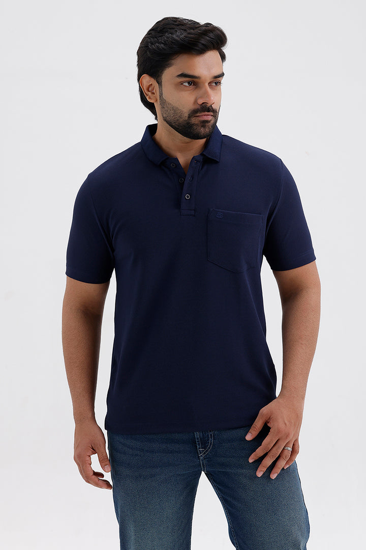 Men's Cripe Polo Midnight Navy T-Shirt