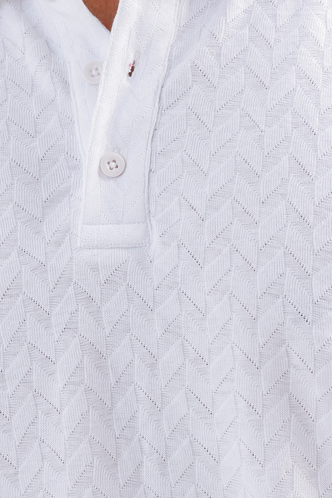 Fashion Polo + Monaco - Pure White T-Shirt With Dark Navy Trouser Combo For Men | Ariser