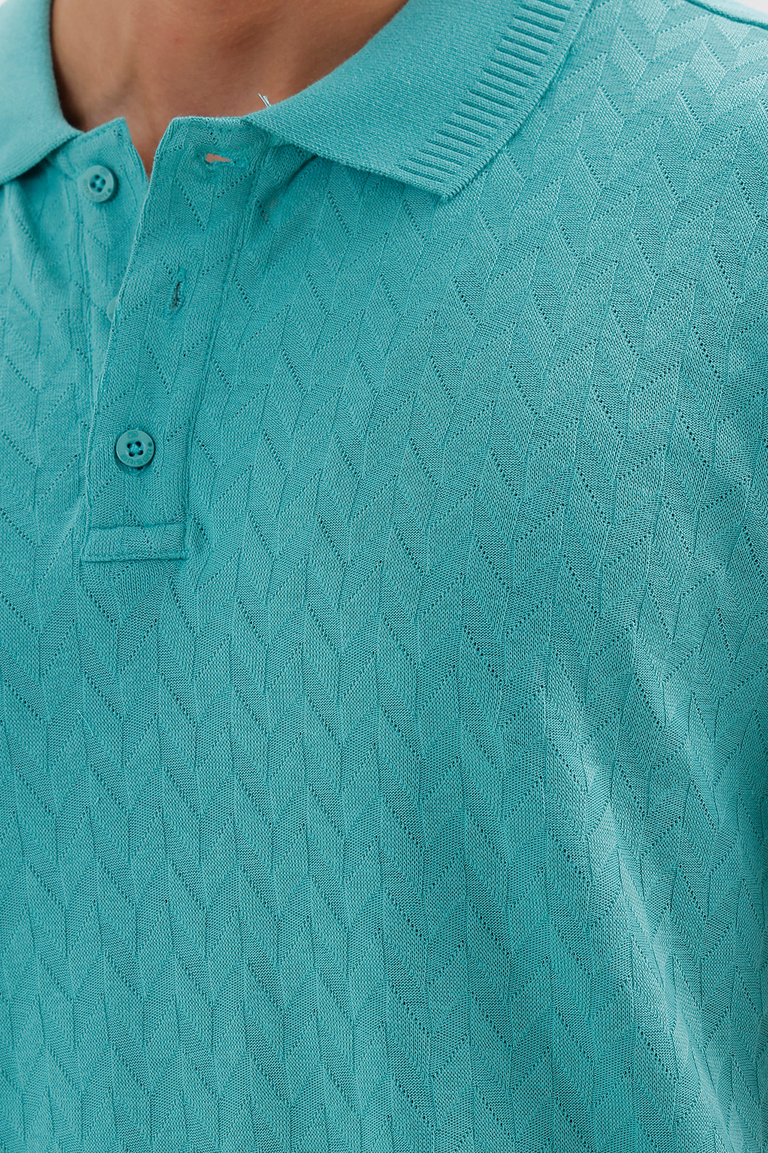 Fresh Jade Polo T-Shirt for Men by Fashion Polo