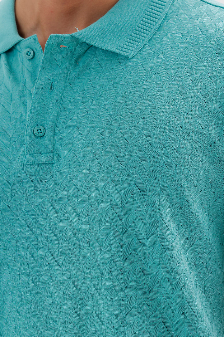 Fresh Jade Polo T-Shirt for Men by Fashion Polo