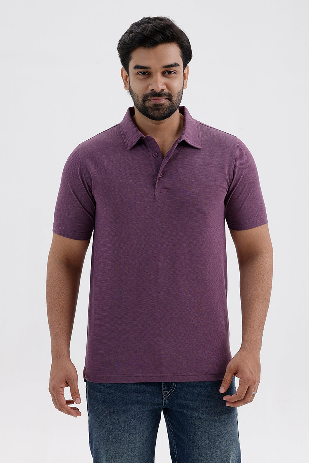 Men's Royal Lavender Purple Kent Polo T-Shirt