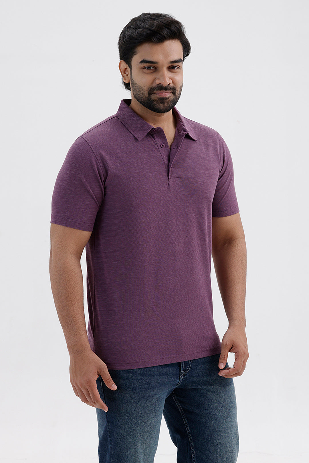 Royal Lavender Purple Polo T-Shirt for Men by Kent Polo