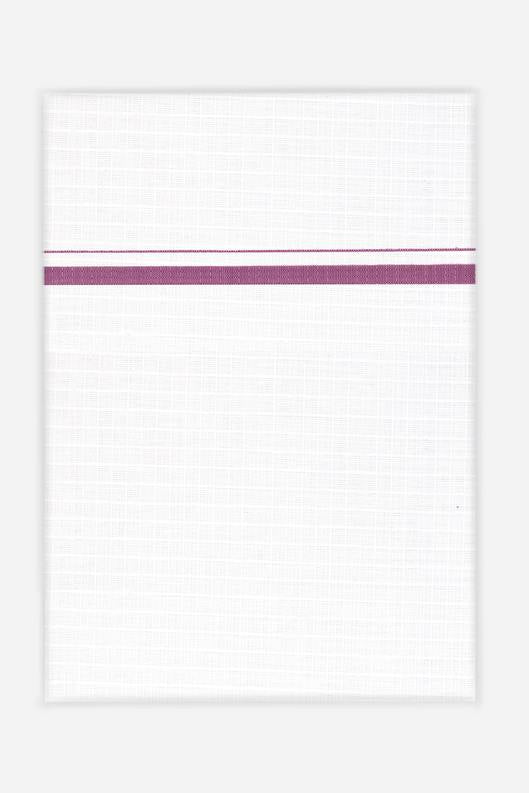 Nikon - Purple Single Fancy Border Dhoti For Men | Uathayam