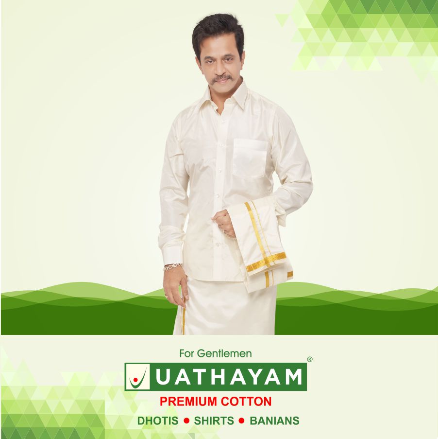 Uathayam Dhotis and Shirts for Men & Kids