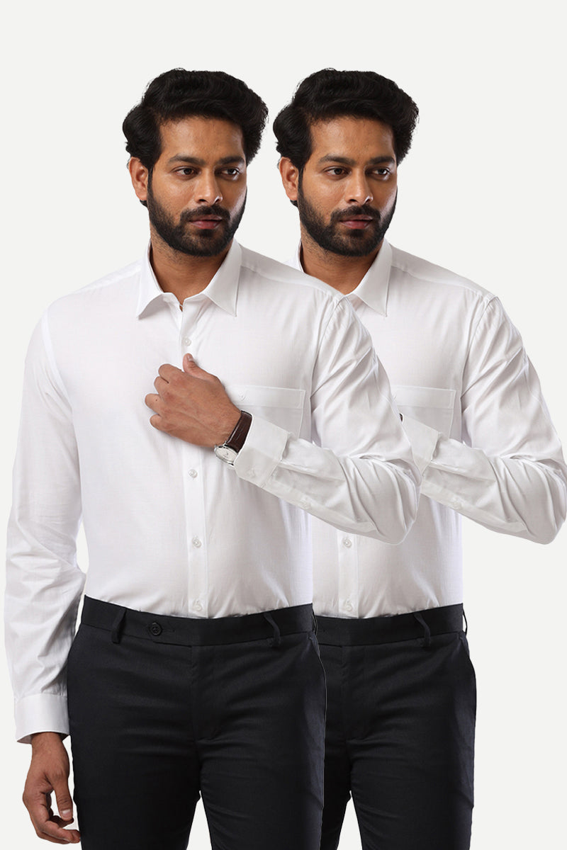 White shirts for men