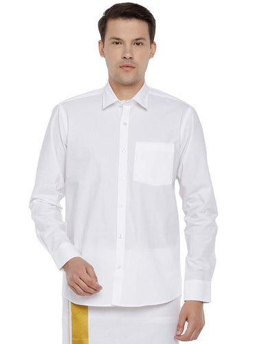 Liberty - White Shirts Full - Uathayam