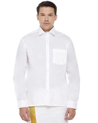 White Gold - White Shirts Full - Uathayam