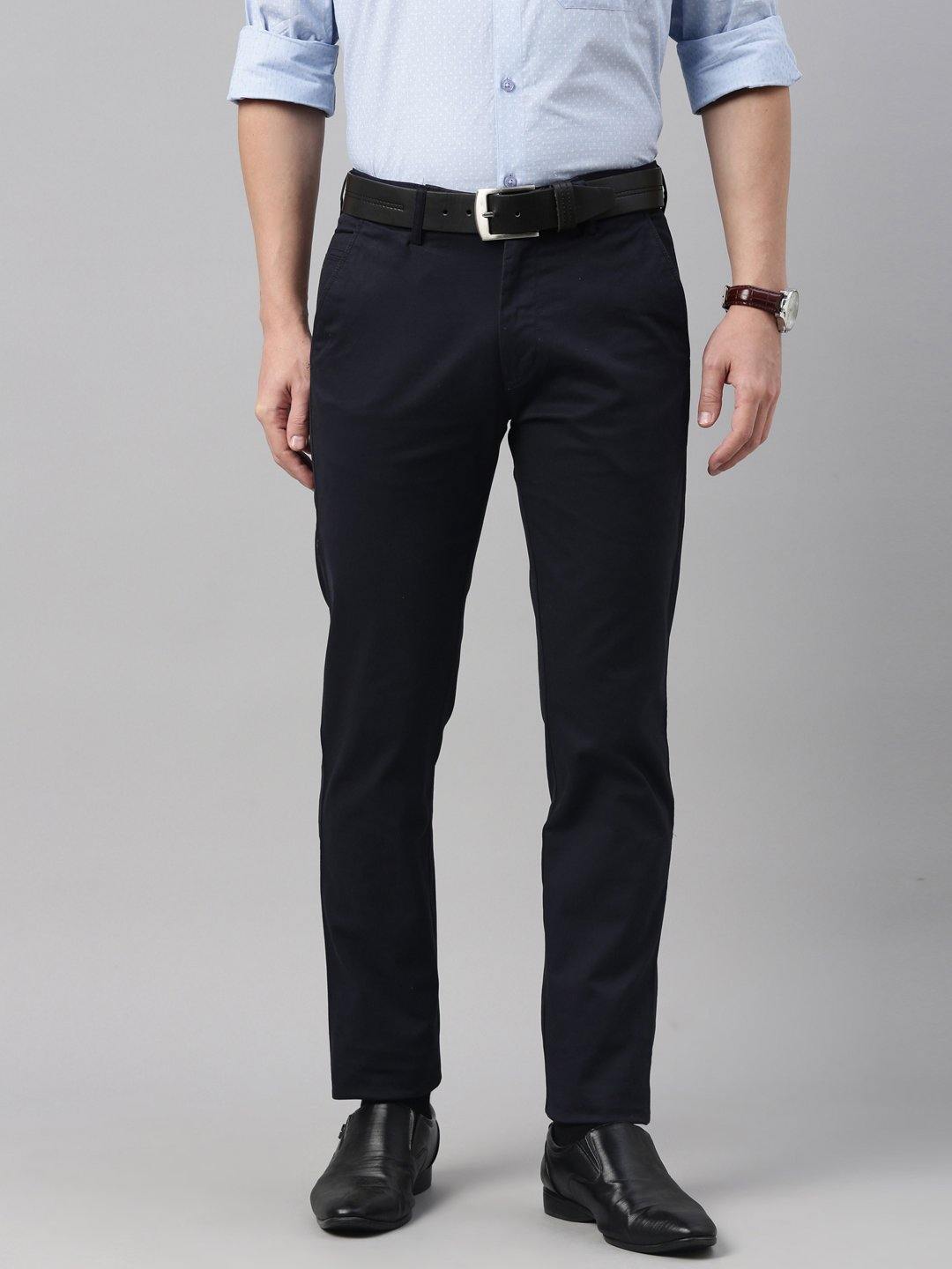 Buy Navy Blue Trousers  Pants for Women by Femella Online  Ajiocom