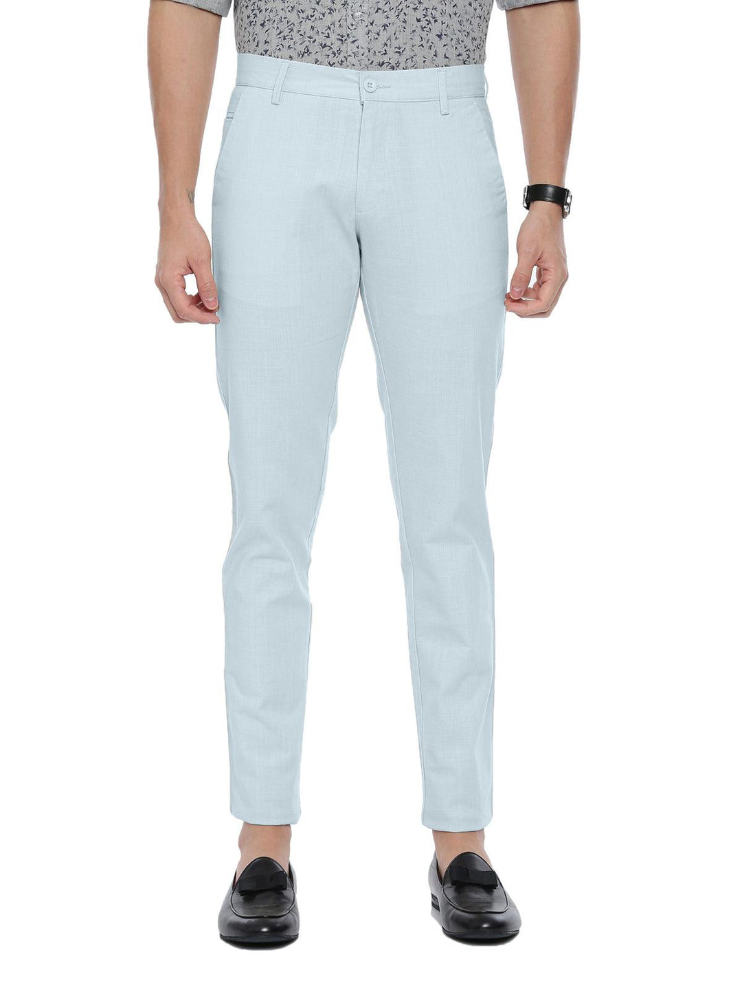 Kansas - Cotton Linen Trouser | 15502 - Uathayam