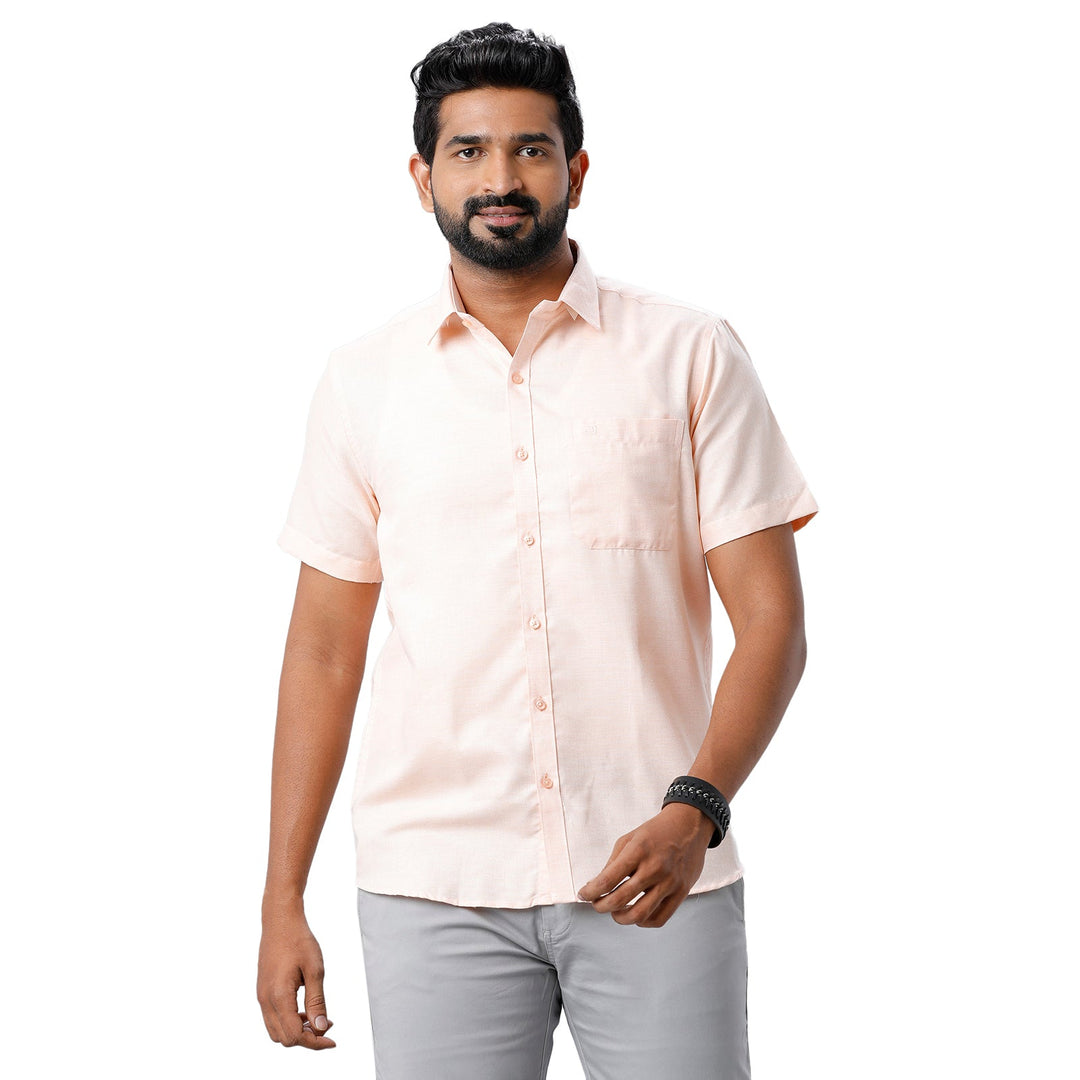 ARISER Armani Cotton Solid Color Slim Fit Formal Shirt for Men (Pack of 1)