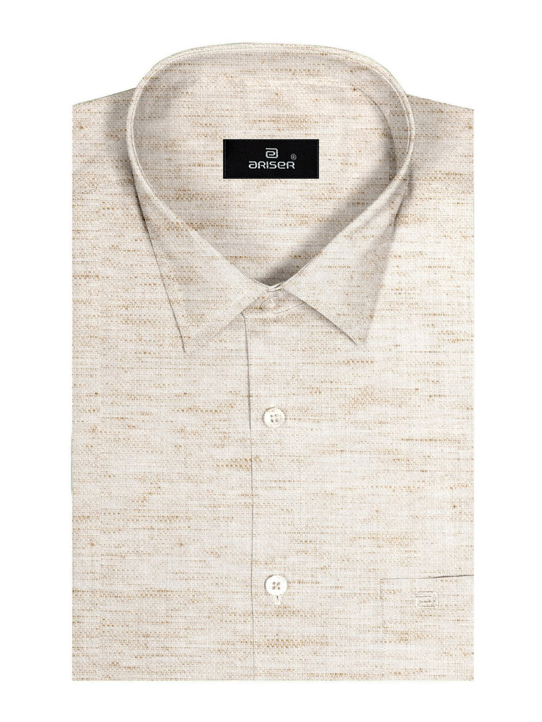 Ariser Kashmir Cotton Solid Slim Fit Formal Shirt For Men (Pack Of 1)