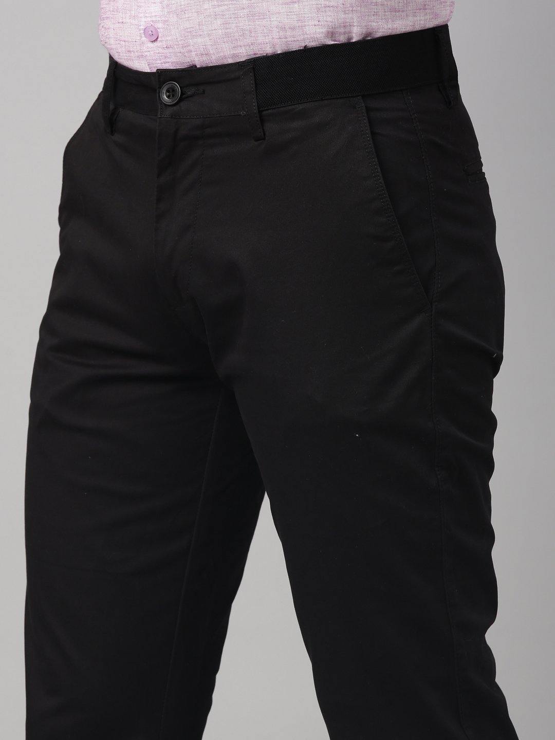 Buy WQEnergyMen Men Drawstring PlusSize Causal High Rise Solid Elastic  Waist Trousers Light Grey 4XL at Amazonin
