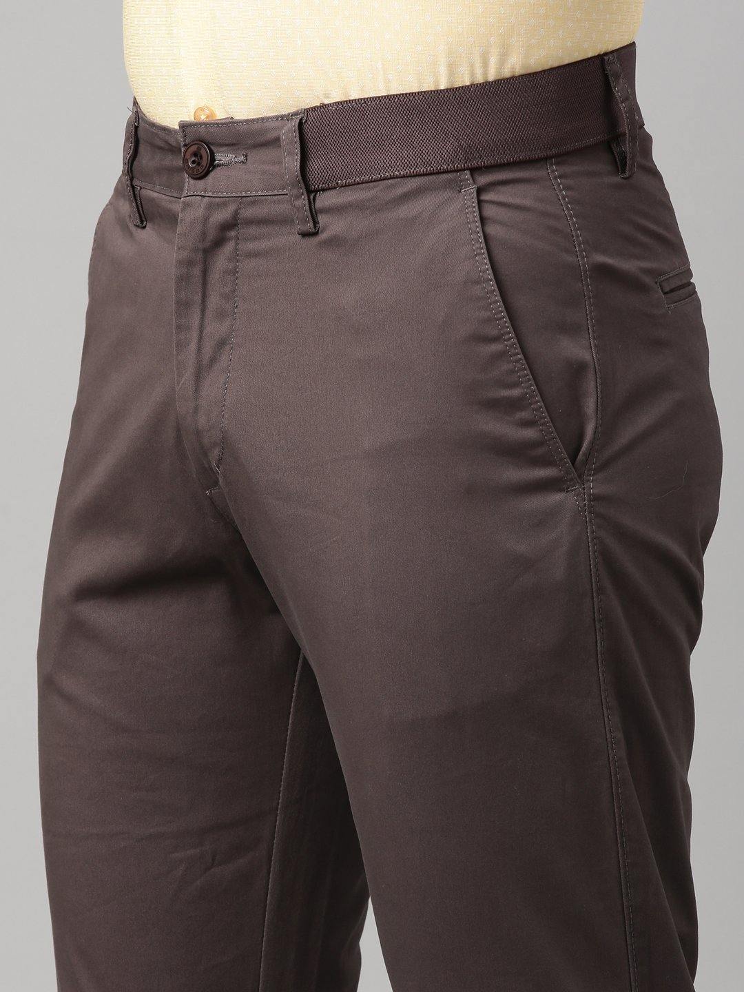 Buy DIGITAL SHOPEE Women Regular Fit Elastic Waist Full Length Cotton  Formal Trouser for Casual Wear Office Wear Beige at Amazonin