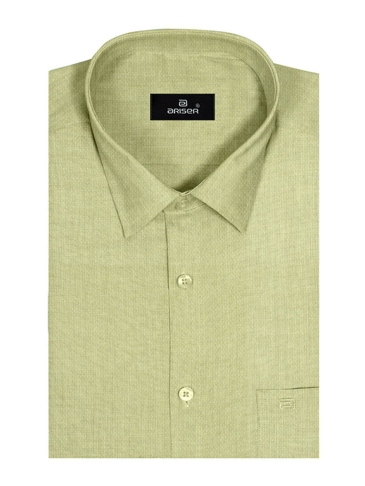 ARISER Aston Cotton Solid Slim Fit Formal Shirt For Men (Pack Of 1)